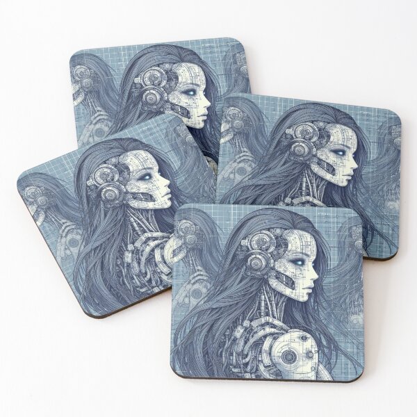 Item preview, Quantum Femme: Android Essence designed and sold by LyssasMindArt.