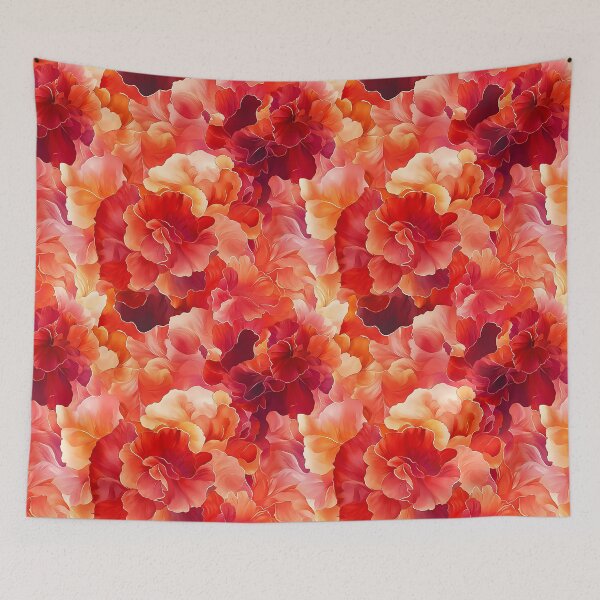 Item preview, Carnelian Floral Petals designed and sold by Boddicca.