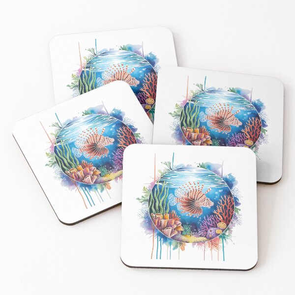 Item preview, Lionfish tropical waters designed and sold by Ann Miu Deluxe.