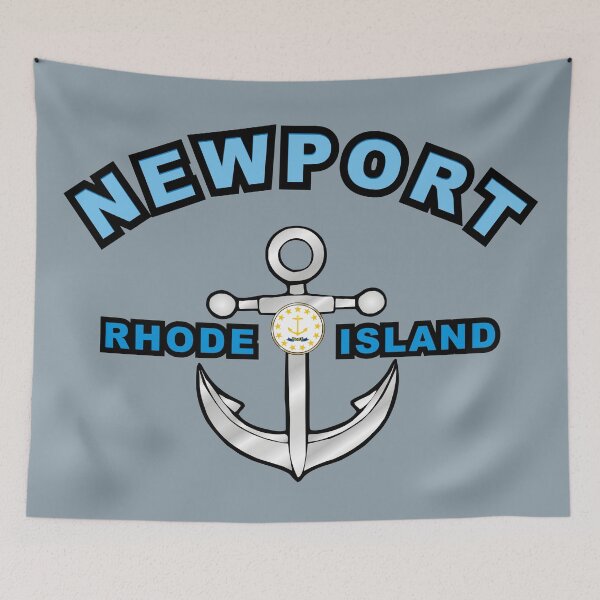 Item preview, Newport Rhode Island anchor flag designed and sold by studioss76.