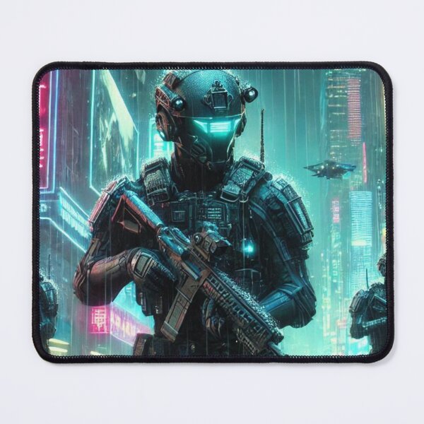 Item preview, Cyberpunk Security Patrol designed and sold by DarkEchoDesigns.
