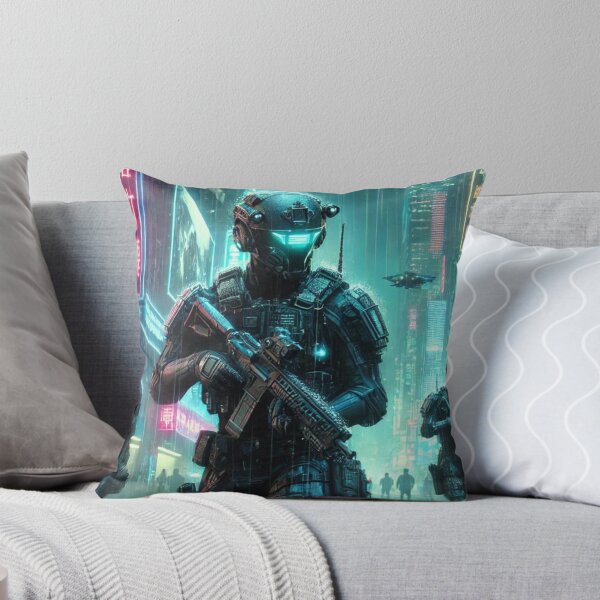 Item preview, Cyberpunk Security Patrol designed and sold by DarkEchoDesigns.