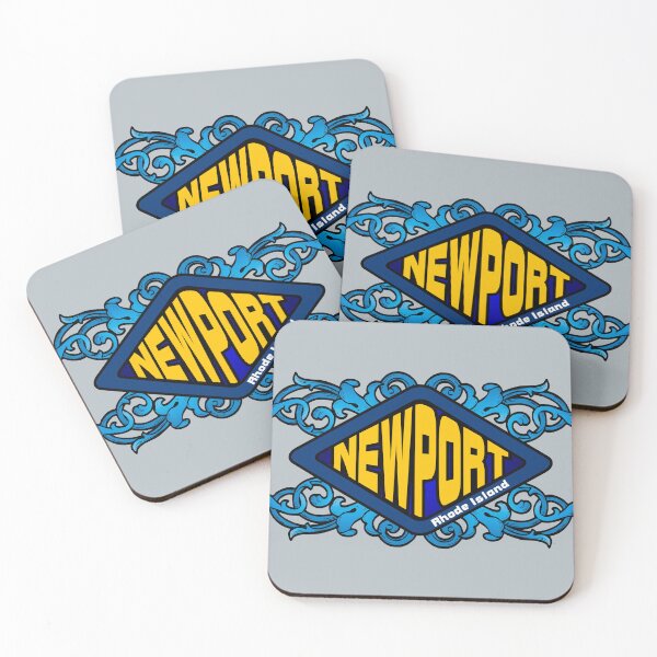 Item preview, Newport Rhode Island emblem retro sign designed and sold by studioss76.