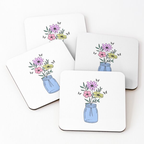 Item preview, Jar with flower  designed and sold by designing01Ar3.