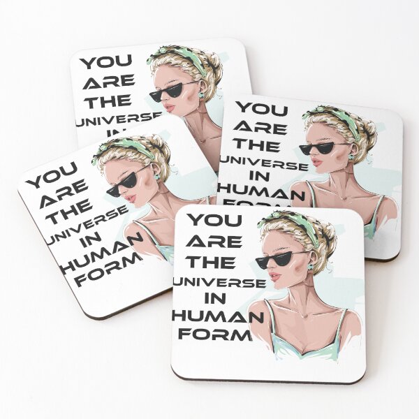 Item preview, Parisian Aesthetic bold quote shirt you are the universe in human form designed and sold by doracreations.