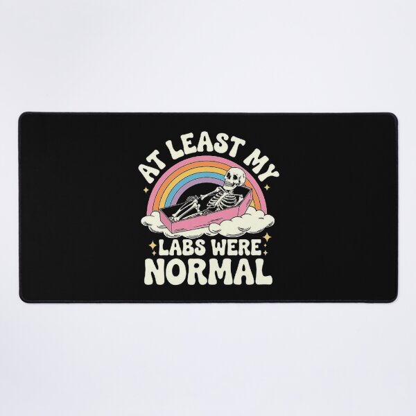 Item preview, Dark Humor Rainbow Design: At Least My Labs Were Normal designed and sold by love3617.