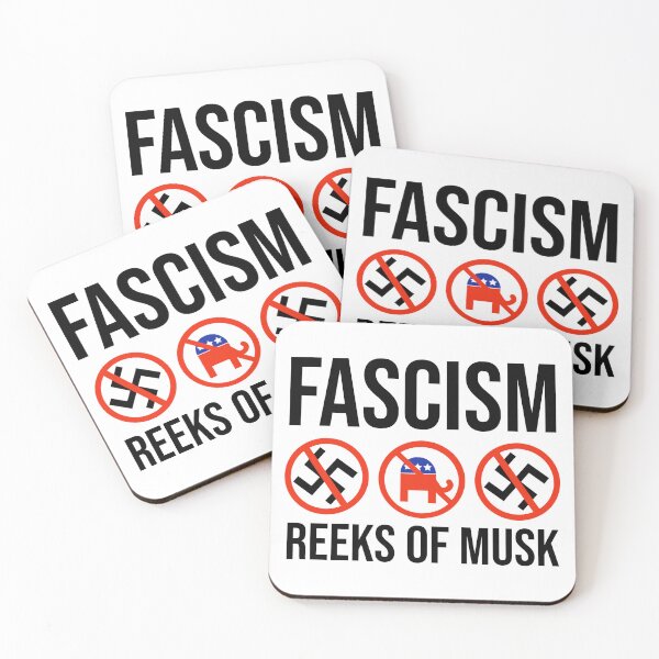 Item preview, Fascism reeks of Musk designed and sold by Rachel the Artist .