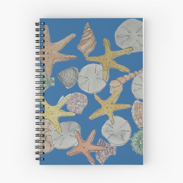 Item preview, Seashells by the Seashore in Blue designed and sold by Whimsicalgirl.