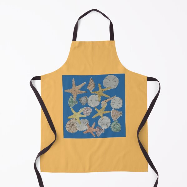 Item preview, Seashells by the Seashore in Blue designed and sold by Whimsicalgirl.
