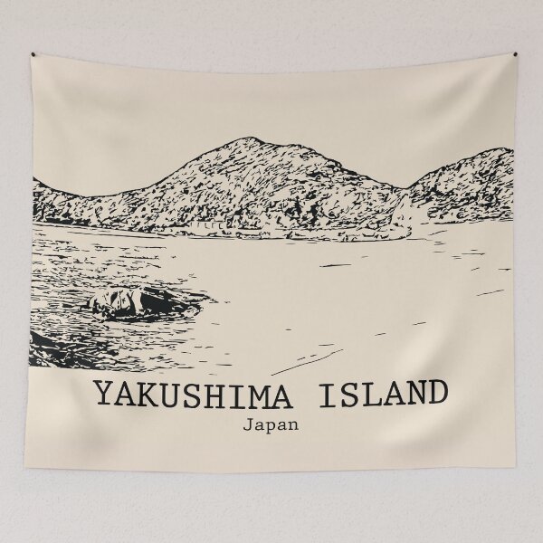 Item preview, Yakushima Island - Japan designed and sold by Lakeric Cityscapes.
