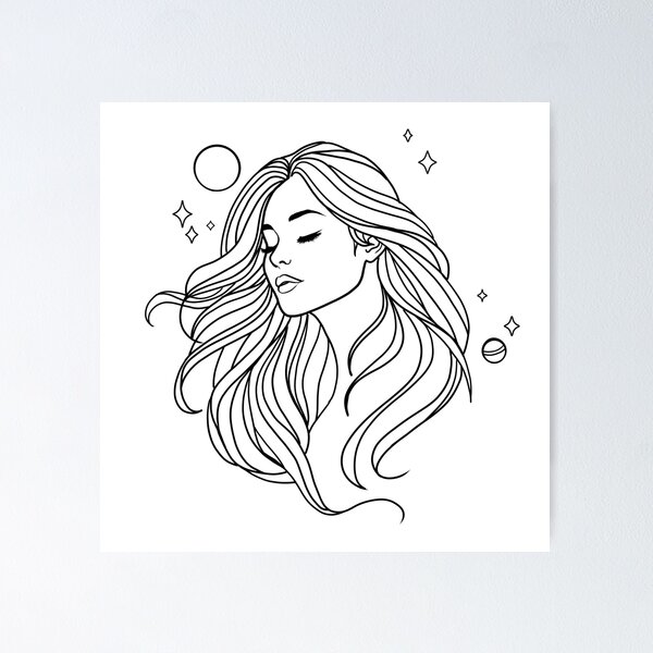 Item preview, Windblown Grace - White designed and sold by MaryAura.