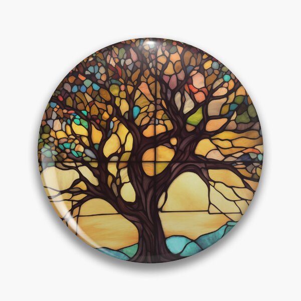 Item preview, Tree of Life in Stained Glass designed and sold by RedHandedOD.