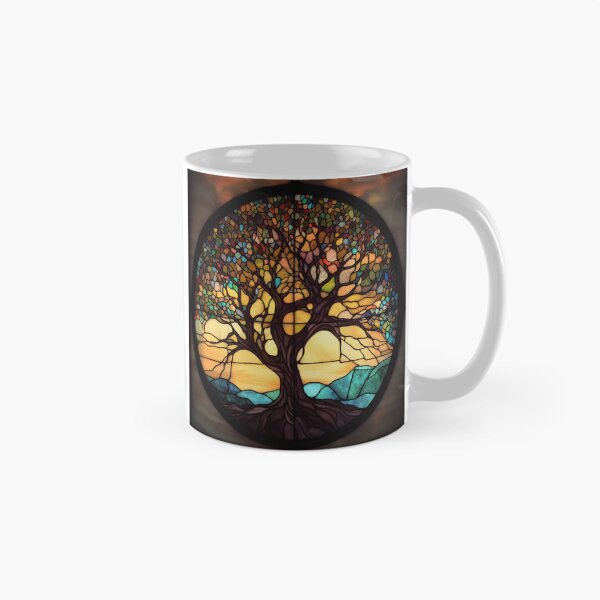 Item preview, Tree of Life in Stained Glass designed and sold by RedHandedOD.