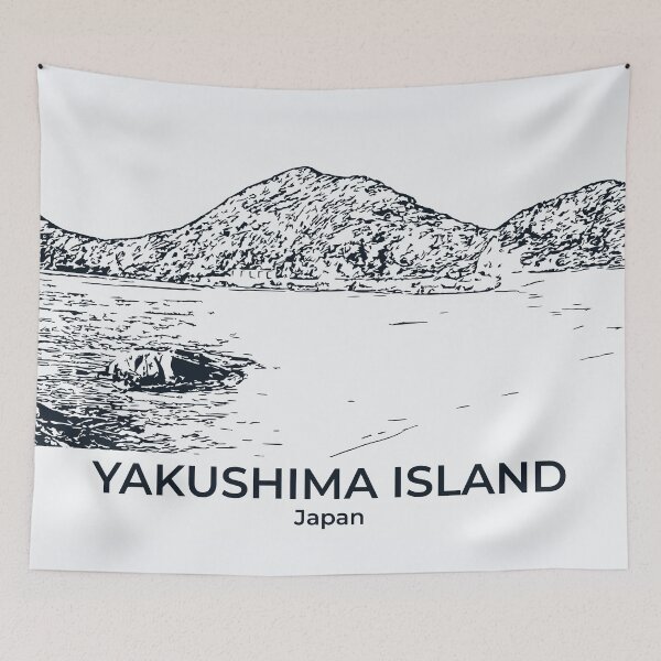 Item preview, Yakushima Island - Japan designed and sold by Lakeric Cityscapes.