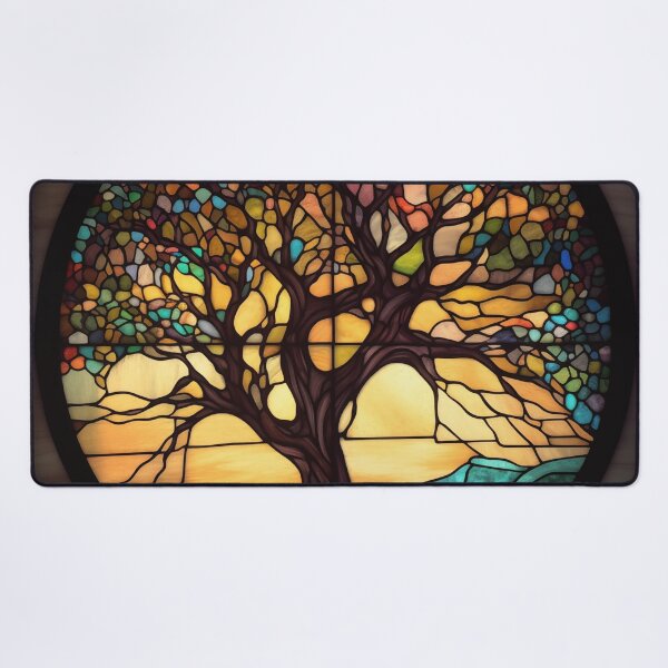 Item preview, Tree of Life in Stained Glass designed and sold by RedHandedOD.