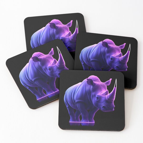 Item preview, Neon Black Rhino designed and sold by SMARTKIT  DESIGNAGENCY.