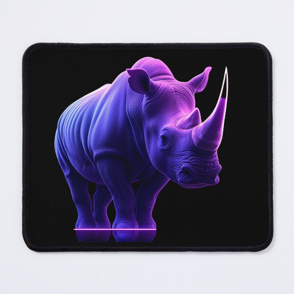 Item preview, Neon Black Rhino designed and sold by SMARTKIT DESIGNAGENCY.