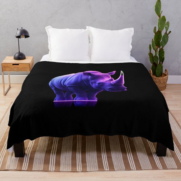 Item preview, Neon Black Rhino designed and sold by SMARTKIT DESIGNAGENCY.