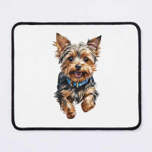 Item preview, Black Yorkie Dog Portrait – Cute & Colorful Art for Stickers, T-Shirts & More designed and sold by WHDProduction45.