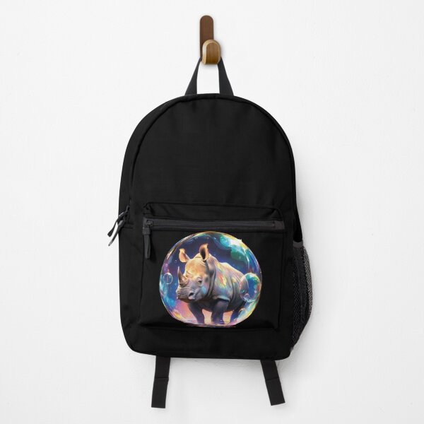 Item preview, Rhino // Cute Rhino art // Rhinos // children // Bubbles // Baby Rhino designed and sold by SMARTKIT DESIGNAGENCY.