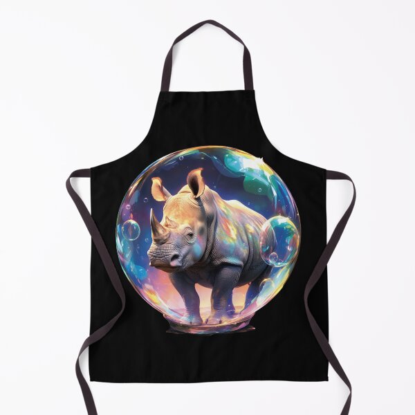 Item preview, Rhino // Cute Rhino art // Rhinos // children // Bubbles // Baby Rhino designed and sold by SMARTKIT  DESIGNAGENCY.