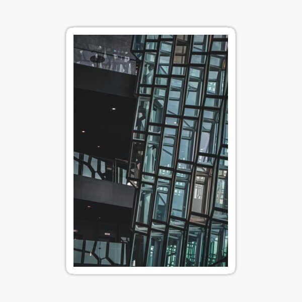 Item preview, Polygons of Harpa - Iceland Architecture designed and sold by Akquired Taste.