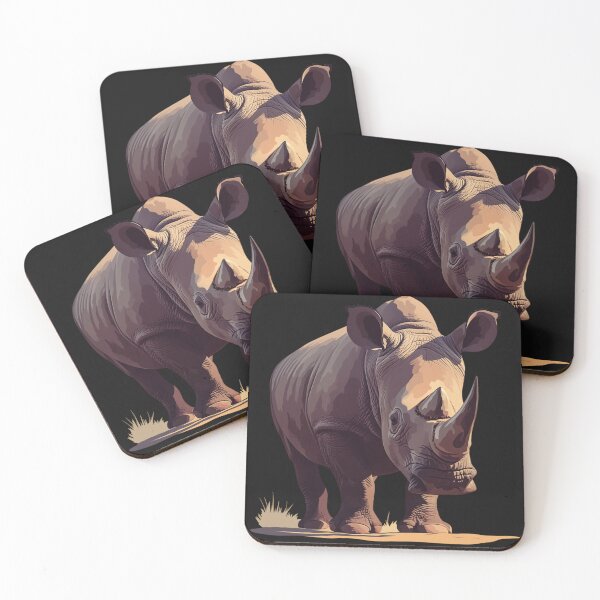 Item preview, Black Rhino Endangered species designed and sold by SMARTKIT  DESIGNAGENCY.