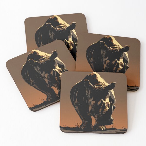 Item preview, Black Rhino Endangered species designed and sold by SMARTKIT  DESIGNAGENCY.