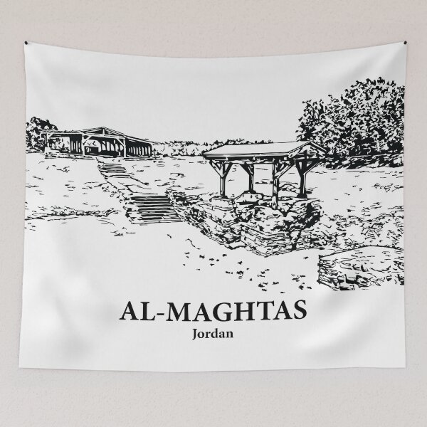 Item preview, Al-Maghtas - Jordan designed and sold by Lakeric Cityscapes.