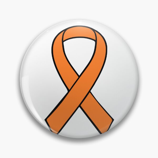 Item preview, Basal Cell Carcinoma Awareness Ribbon designed and sold by PurpleCowStudio.