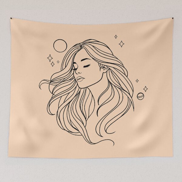 Item preview, Windblown Grace - Peach Puff designed and sold by MaryAura.