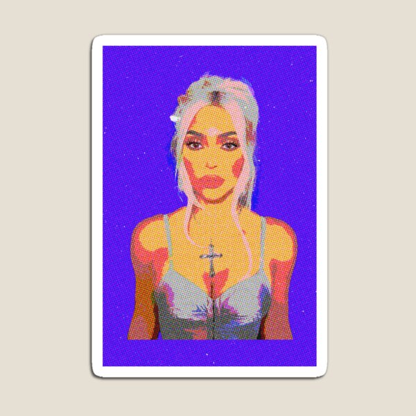 Aperçu de l'œuvre Effet TV Pop Art Rétro de Kim Kay créée et vendue par popartdemo.