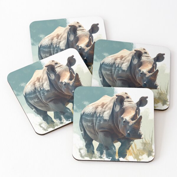 Item preview, Black Rhino Endangered species designed and sold by SMARTKIT  DESIGNAGENCY.