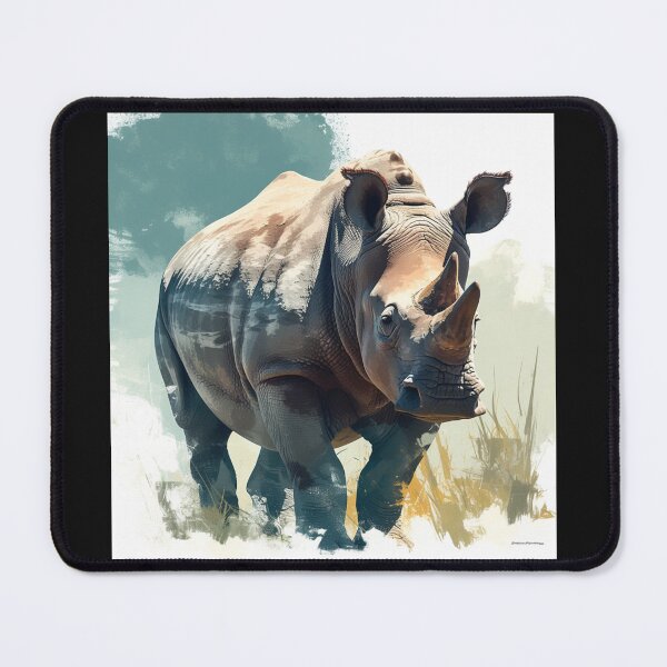 Item preview, Black Rhino Endangered species designed and sold by SMARTKIT DESIGNAGENCY.
