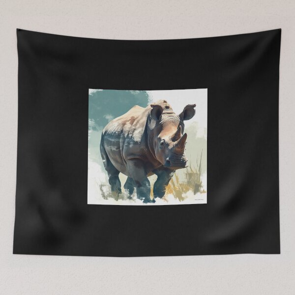 Item preview, Black Rhino Endangered species designed and sold by SMARTKIT  DESIGNAGENCY.
