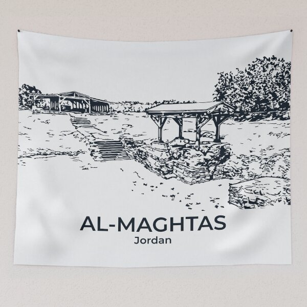 Item preview, Al-Maghtas - Jordan designed and sold by Lakeric Cityscapes.