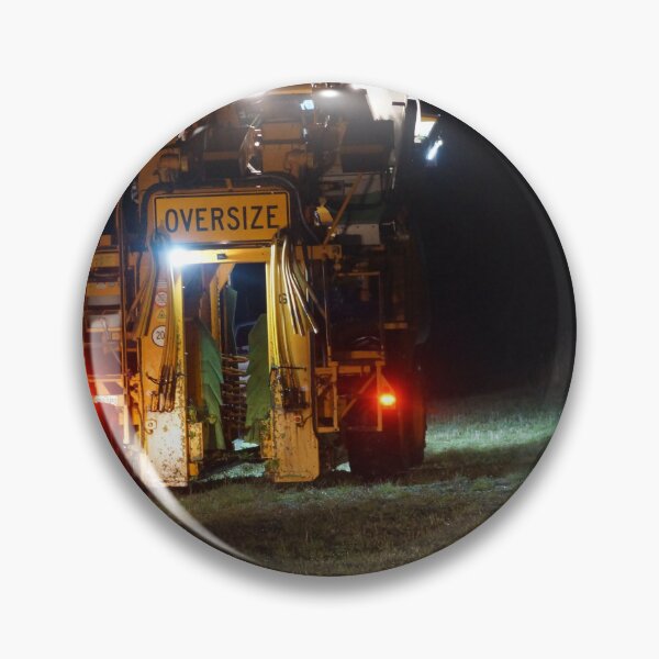 Item preview, Night Grape Harvest at Magpie Springs - Mechanical Harvester in Adelaide Hills Vineyard designed and sold by MagpieSprings.