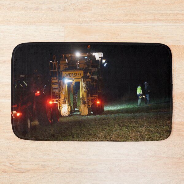 Item preview, Night Grape Harvest at Magpie Springs - Mechanical Harvester in Adelaide Hills Vineyard designed and sold by MagpieSprings.