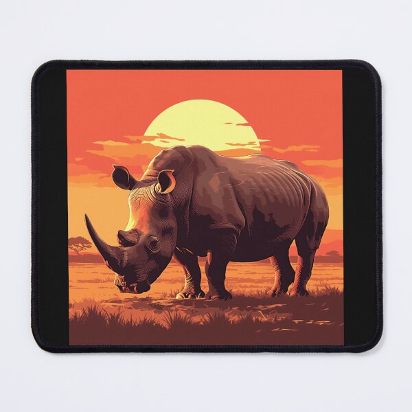 Item preview, Black Rhino Endangered species designed and sold by SMARTKIT  DESIGNAGENCY.