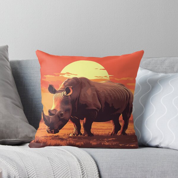 Item preview, Black Rhino Endangered species designed and sold by SMARTKIT  DESIGNAGENCY.