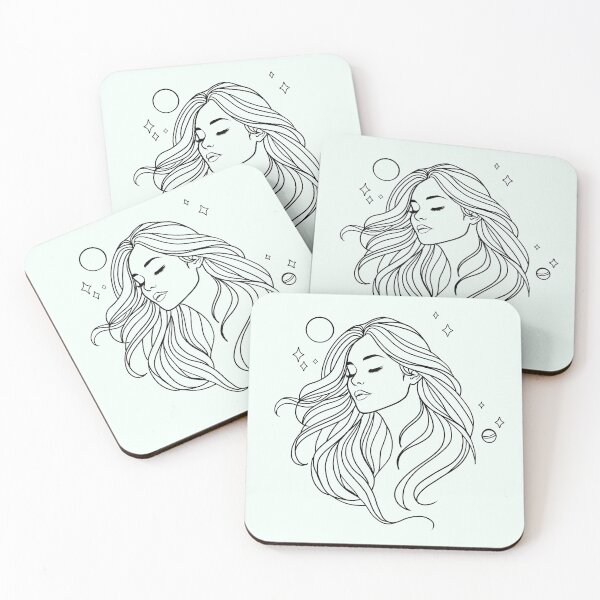 Item preview, Windblown Grace - Mint Cream designed and sold by MaryAura.