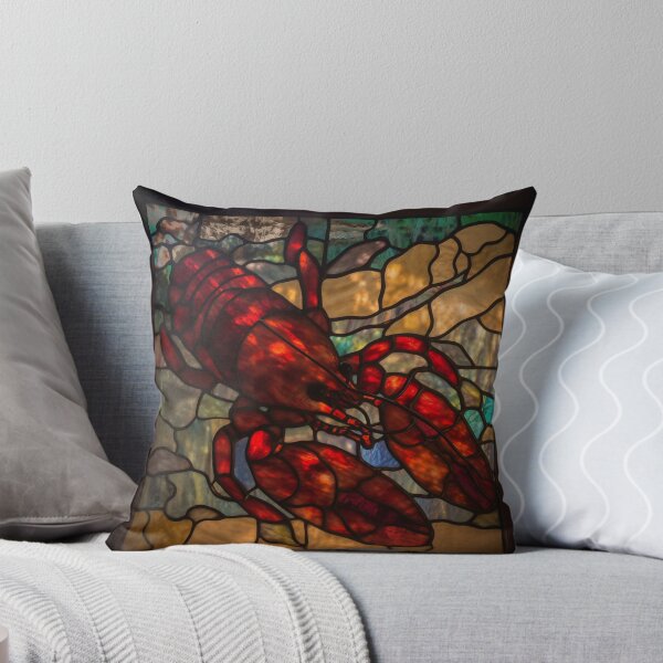 Item preview, Crawfish/Lobster in Stained Glass designed and sold by RedHandedOD.