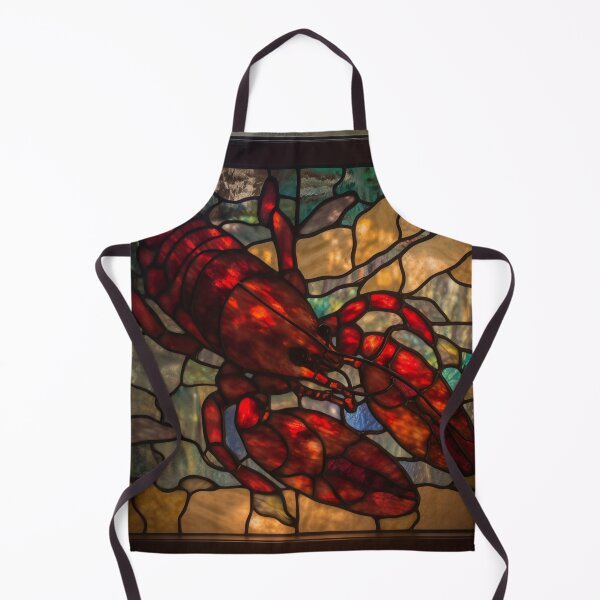 Item preview, Crawfish/Lobster in Stained Glass designed and sold by RedHandedOD.