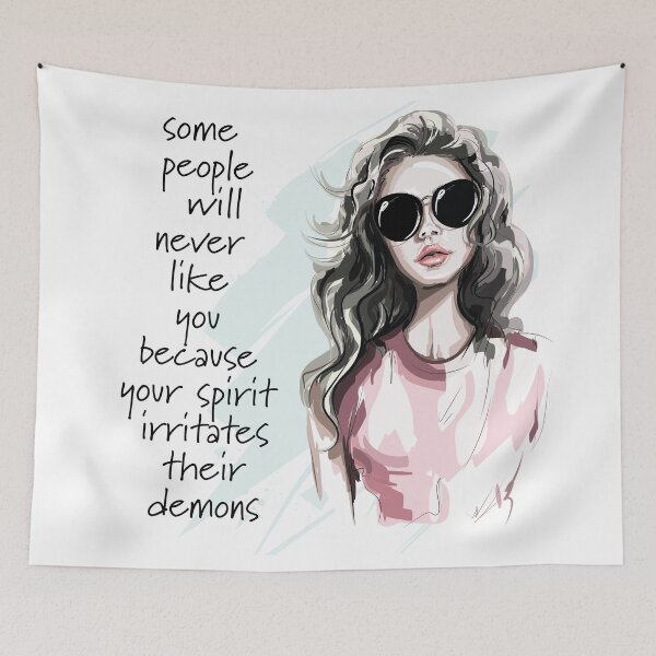 Item preview, Parisian Aesthetic bold quote irritates their demons designed and sold by doracreations.