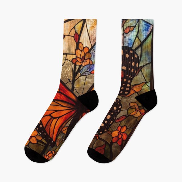 Item preview, Butterfly in Stained Glass designed and sold by RedHandedOD.