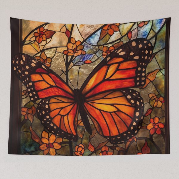 Item preview, Butterfly in Stained Glass designed and sold by RedHandedOD.