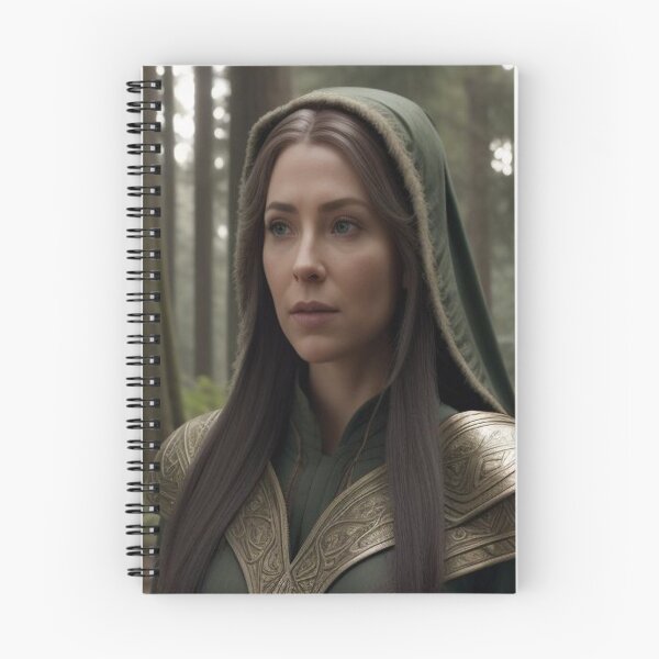 Item preview, Silent Watcher – Elf Ranger in Woodland Realm designed and sold by highplacidity.