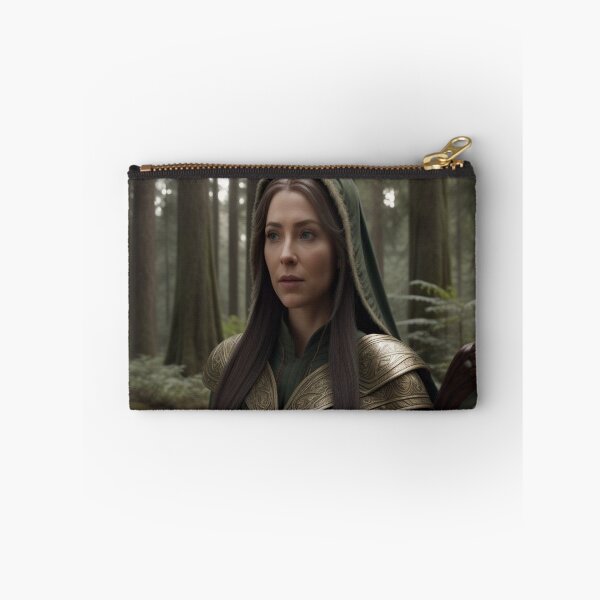 Item preview, Silent Watcher – Elf Ranger in Woodland Realm designed and sold by highplacidity.
