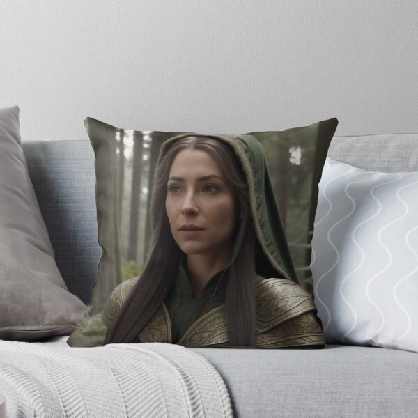 Item preview, Silent Watcher – Elf Ranger in Woodland Realm designed and sold by highplacidity.