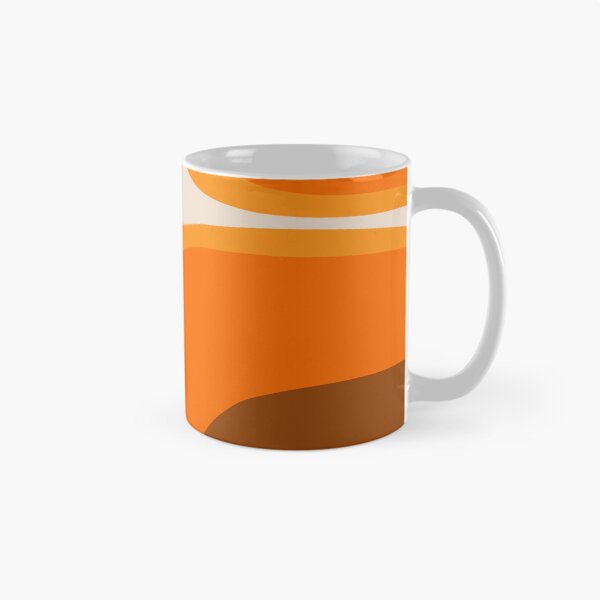 Item preview, 70s Retro Groove Minimalist Mid Century Modern Abstract in 1970s Brown and Orange designed and sold by kierkegaard.